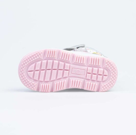 254984-42 Мембранные ботинки для девочки сер-роз фото №3