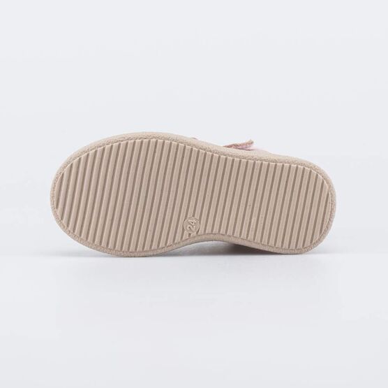 152402-32 Утепленные кожаные ботинки для девочки для девочки розовый фото №3