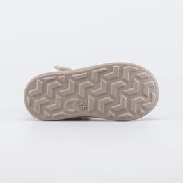 152403-32 Утепленные кожаные ботинки для девочки для девочки бежевый фото №3