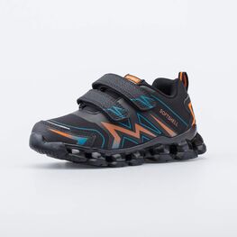 644365-73 Кроссовки с LED и Softshell для мальчики черный