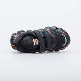 644365-73 Кроссовки с LED и Softshell для мальчики черный фото №4