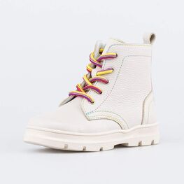 152364-21 Кожаные ботинки Радуга для девочки бежевый