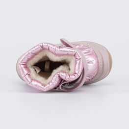 161004-47 Зимние дутики для девочки розовый для девочки розовый фото №4