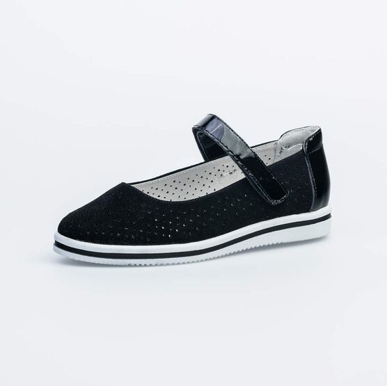 532224-22 Туфли для девочки черный