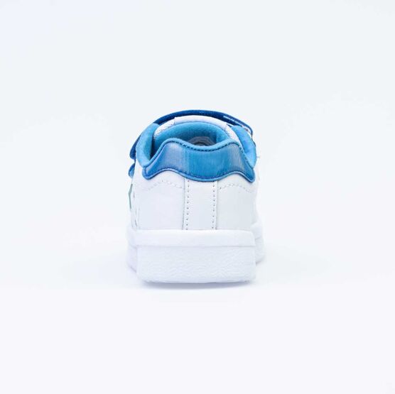 334020-71 Полуботинки с LED-подсветкой для мальчики бел-син фото №5