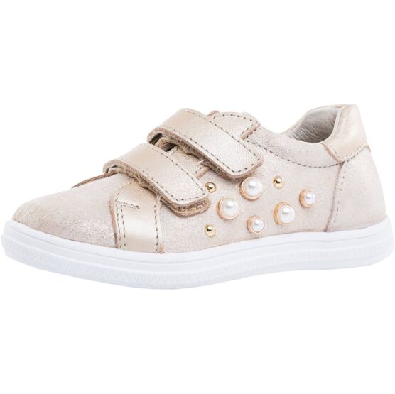 332110-22 Полуботинки для девочки золотистый