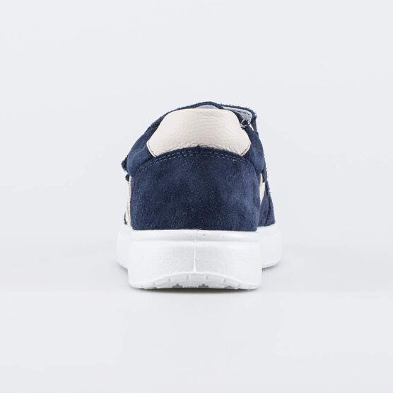 532343-21 Синие полуботинки-кеды в школу для мальчики т.син фото №5