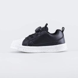 534050-71 Кожаные полуботинки с системой быстрой шнуровки для мальчики черный фото №2