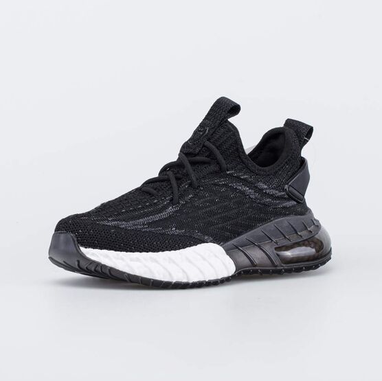 641047-11 Летние кроссовки сеточкой для мальчики черный