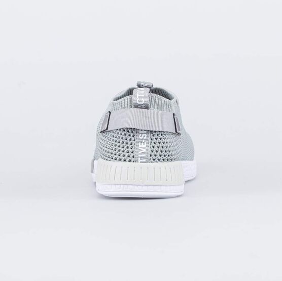 441011-17 Серые текстильные кроссовки для девочки серый фото №5