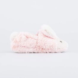 531293-11 Пушистые тапочки Розовый Зайка для девочки розовый фото №2