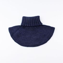 07012088-41 Манишка из 100% шерсти мериноса, черника для универсальные разноцветный