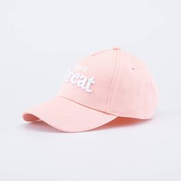 07809065-40 Кепка-бейсболка для девочки персиковый для девочки персиковый