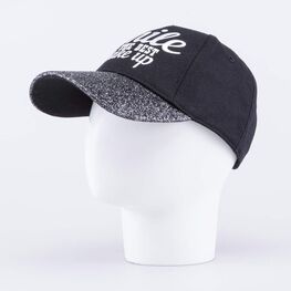 07809066-40 Кепка-бейсболка для девочки черный для девочки черный фото №2