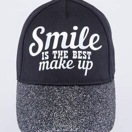 07809066-40 Кепка-бейсболка для девочки черный для девочки черный фото №4