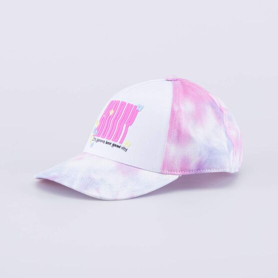 07809070-40 Кепка-бейсболка для девочки Тай-Дай для девочки разноцветный