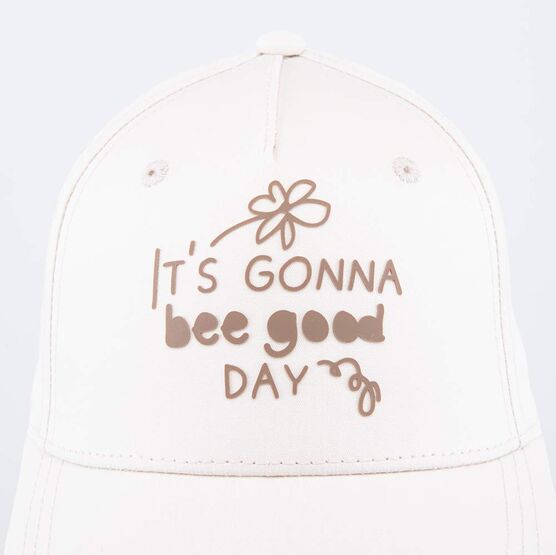 07809071-40 Кепка-бейсболка для девочки бежевый для девочки бежевый фото №5