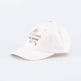 07809071-40 Кепка-бейсболка для девочки бежевый для девочки бежевый