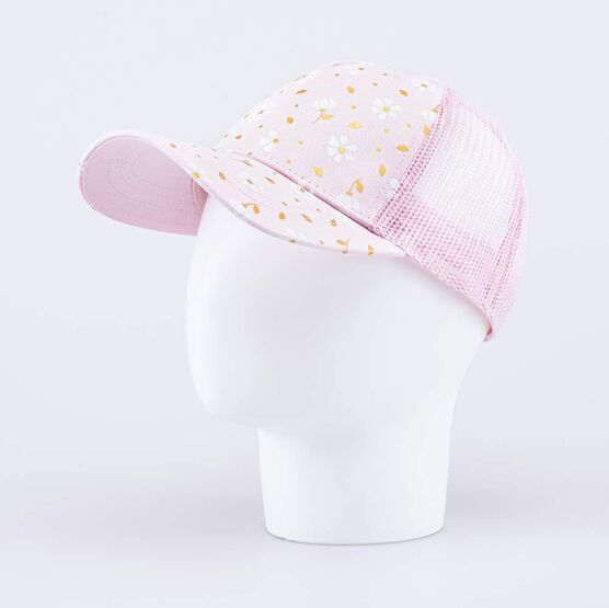 07809073-40 Кепка-бейсболка для девочки Цветочная нежность для девочки розовый фото №2