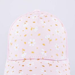 07809073-40 Кепка-бейсболка для девочки Цветочная нежность для девочки розовый фото №4