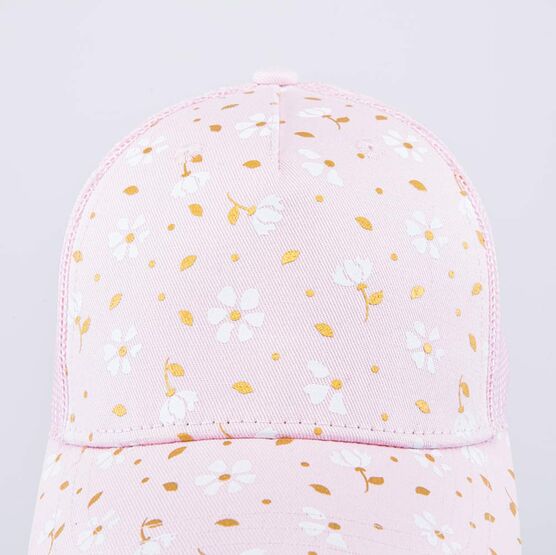 07809073-40 Кепка-бейсболка для девочки Цветочная нежность для девочки розовый фото №4