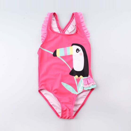 07852007-40 Купальник для девочки фуксия для девочки фуксия