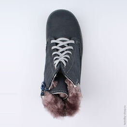 552133-52 Сапожки для мальчики светло-синий фото №4