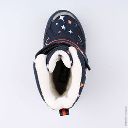 254959-43 Мембранные ботинки для мальчики син-ора фото №4