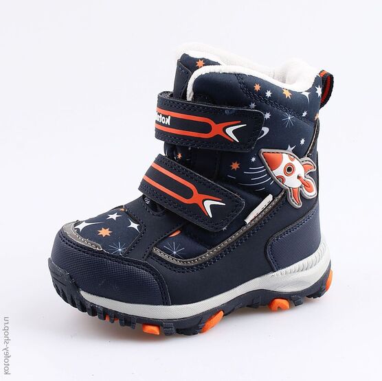 254959-43 Мембранные ботинки для мальчики син-ора