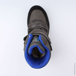 754939-42 Мембранные ботинки для мальчики серый фото №4