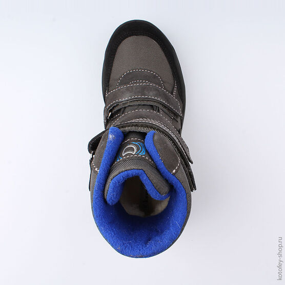 754939-42 Мембранные ботинки для мальчики серый фото №4