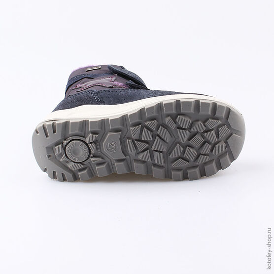454987-41 Мембранные ботинки для девочки фиолетовый фото №3
