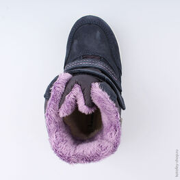 454987-41 Мембранные ботинки для девочки фиолетовый фото №4