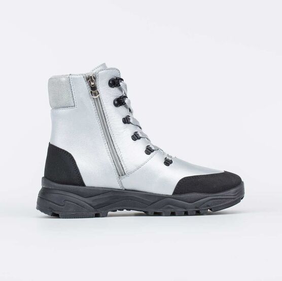 752196-31 Ботинки для девочки серебрист. фото №2