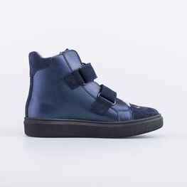 552281-32 Ботинки утепленные на весну/осень Magical для девочки синий фото №2