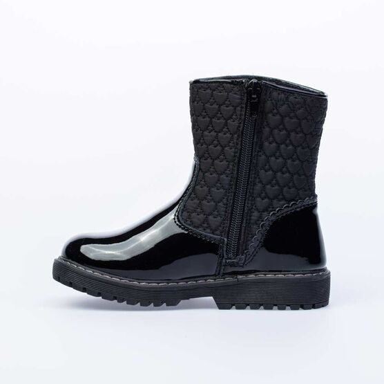 564086-32 Сапожки для девочки черный фото №3