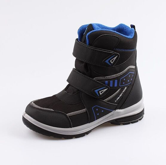 754942-41 Мембранные ботинки для мальчики чер-син