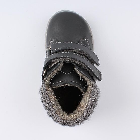 352187-32 Ботинки для мальчики серый фото №4