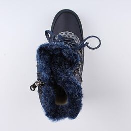 664932-41 Мембранные сапожки для девочки светло-синий фото №4