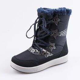 664932-41 Мембранные сапожки для девочки светло-синий