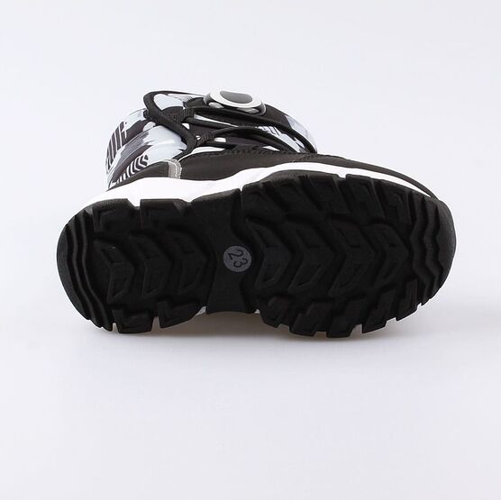 364043-42 Сапожки для мальчики чер-бел фото №3