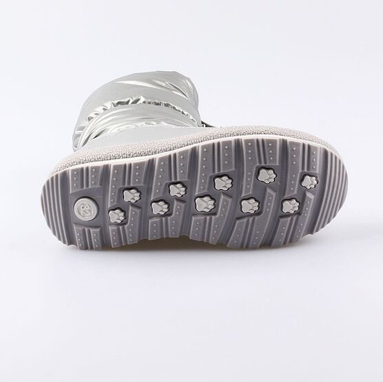 664916-47 Мембранные сапожки для девочки серебрист. фото №3