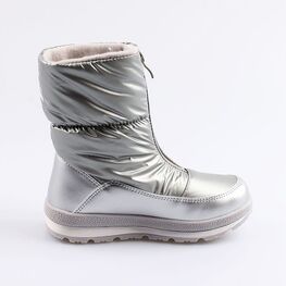 664916-47 Мембранные сапожки для девочки серебрист. фото №2