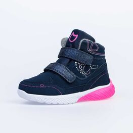 554061-32 Ботинки для девочки светло-синий