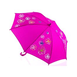 03807025-10 Зонт детский цветы, фуксия для девочки фуксия