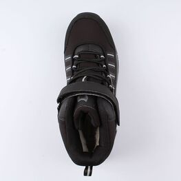 754947-42 Мембранные ботинки для мальчики чер-сер фото №4