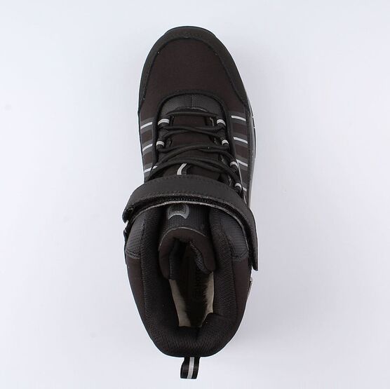 754947-42 Мембранные ботинки для мальчики чер-сер фото №4