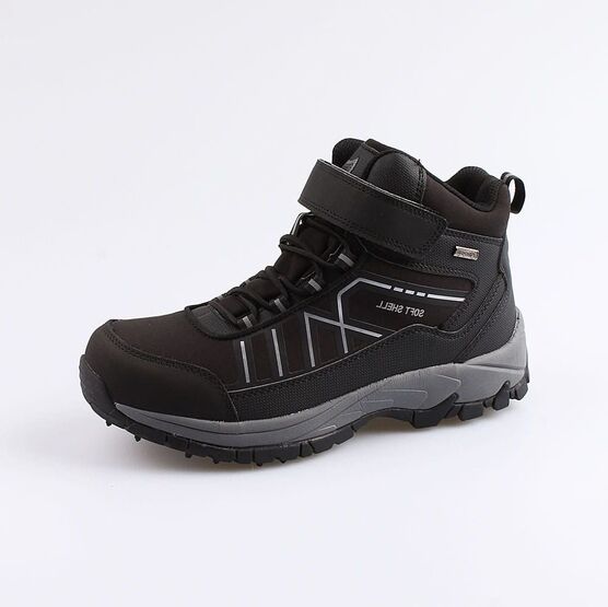 754947-42 Мембранные ботинки для мальчики чер-сер