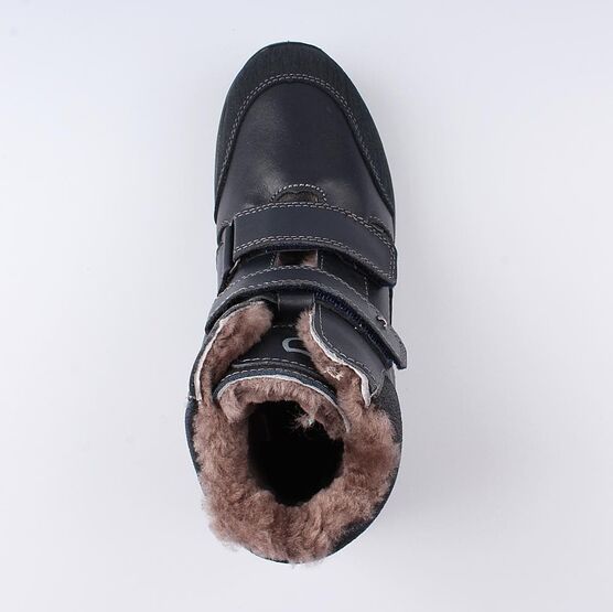 752155-52 Сапожки для мальчики светло-синий фото №4