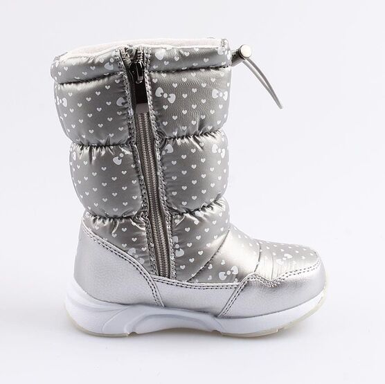364047-42 Сапожки для девочки серебрист. фото №2